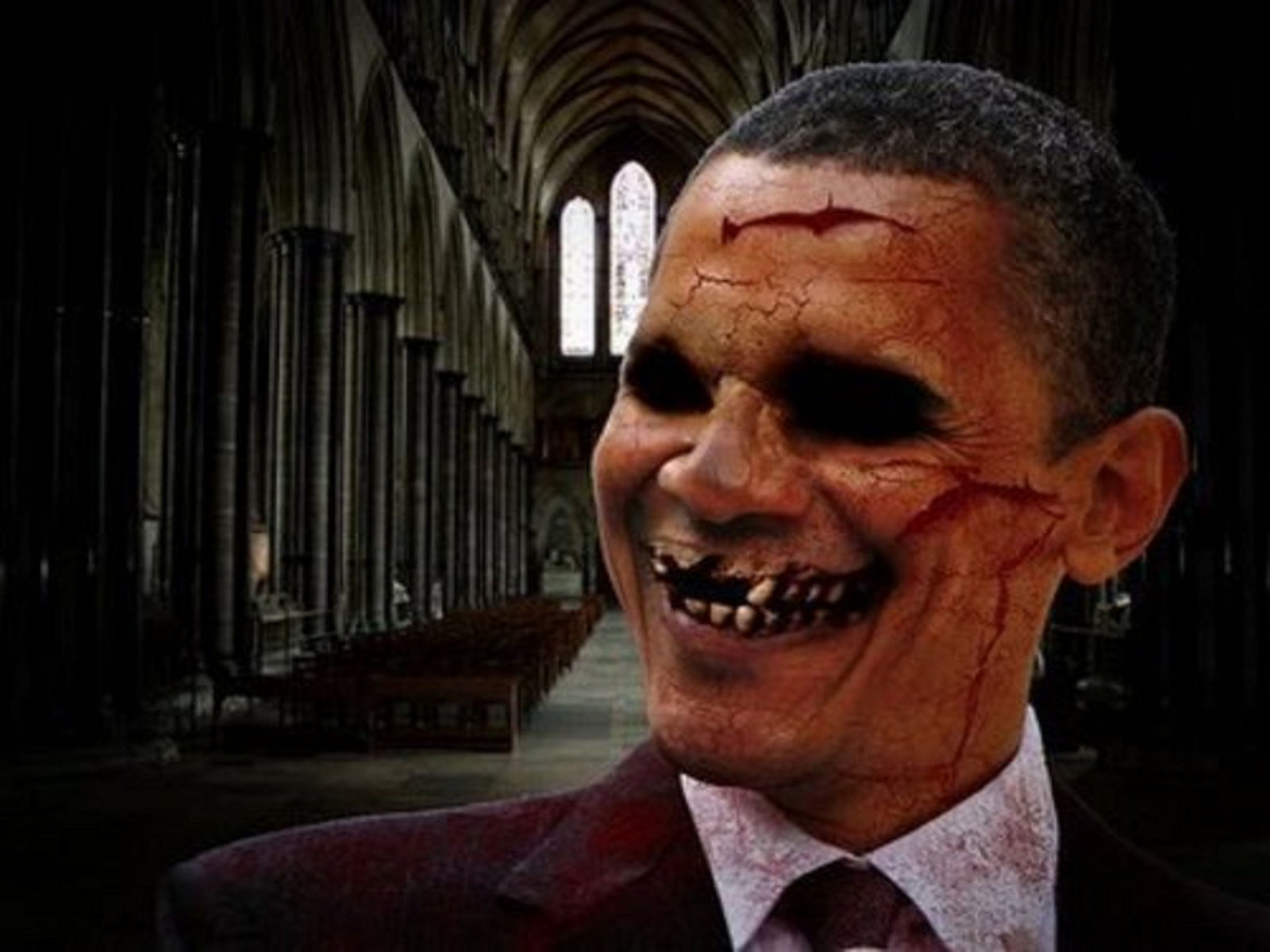 Vatican Zombie Barack Obama