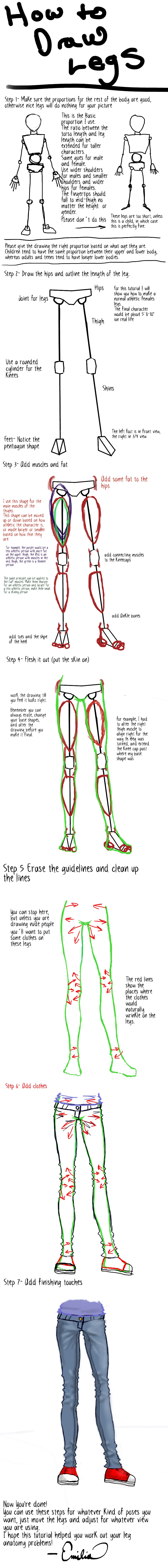 anime leg tutorial