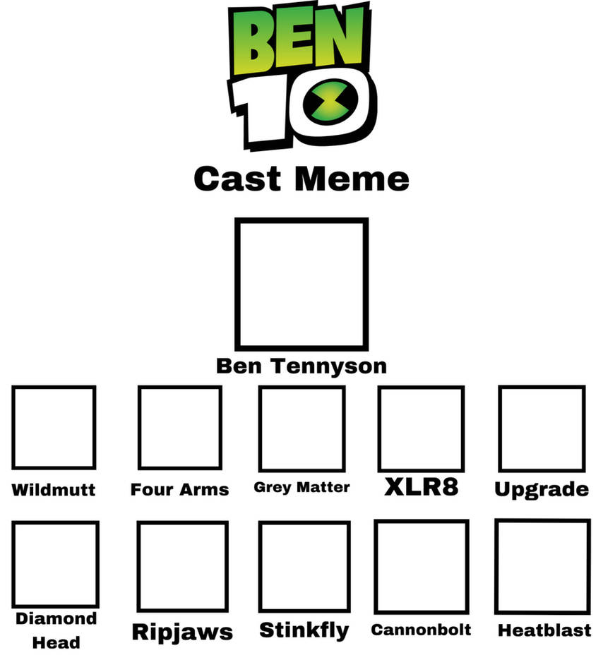 Ben 10 Cast Meme By TurkishAutismGaming On DeviantArt Ben 10 cast meme by turkishautismgaming on deviantart
