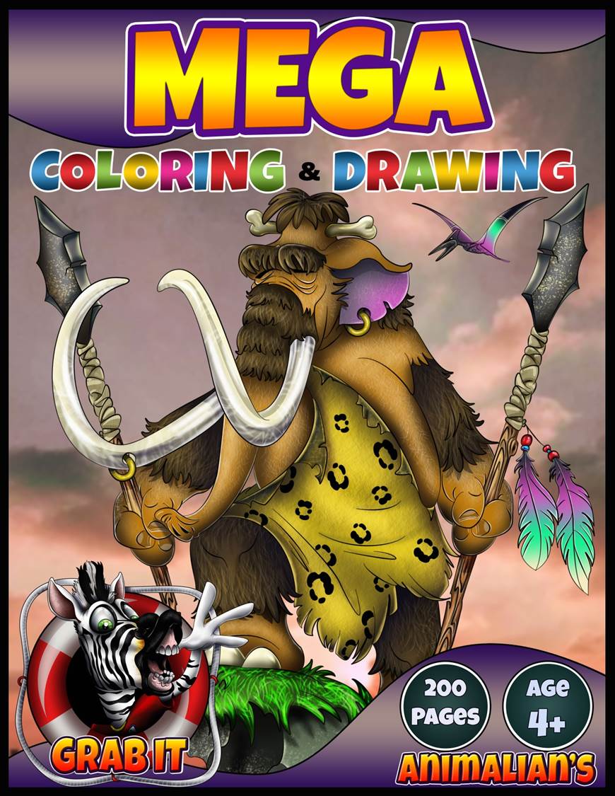 Mega Coloring Book - Animalian's by georgellvv on DeviantArt