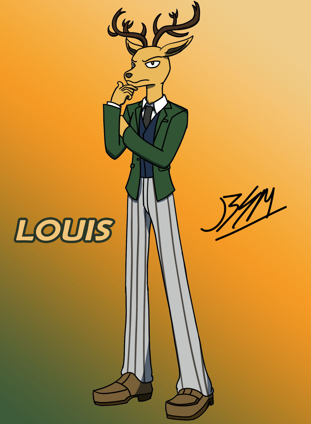 Beastars Deviantart Beastars - Louis by MamaLuigi2018 on DeviantArt