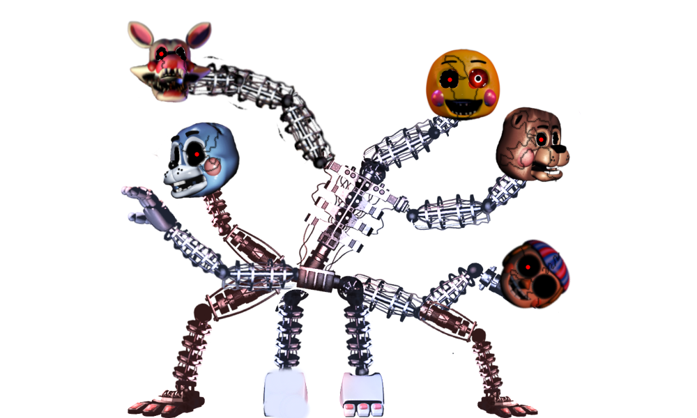 FNaF 2 Edit Hybrid FNaF 2 Animatronics by Leftylol on DeviantArt in 2023