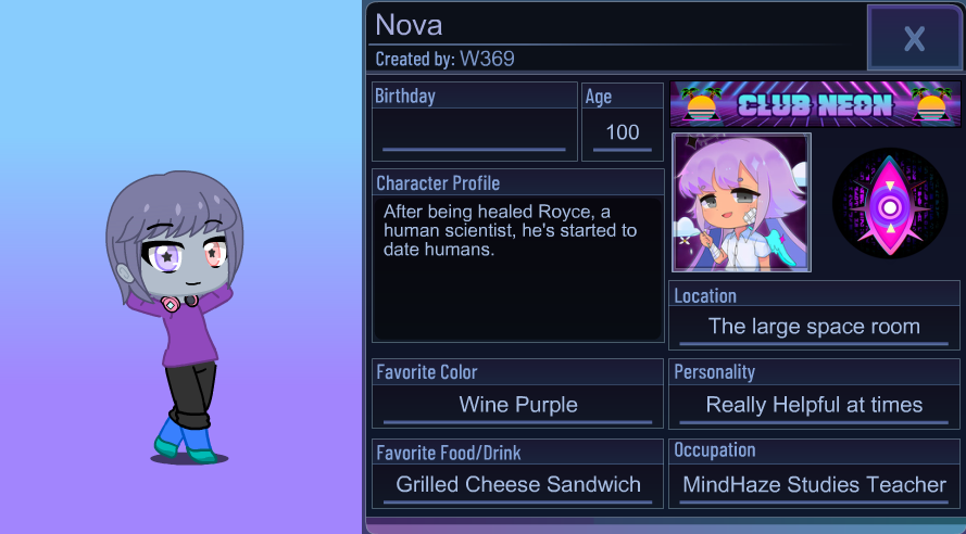Nova (FNF fancharacter) by Wooloo369 on DeviantArt