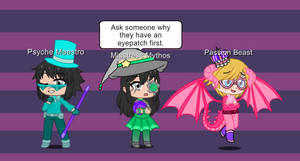 3 akumatized villains