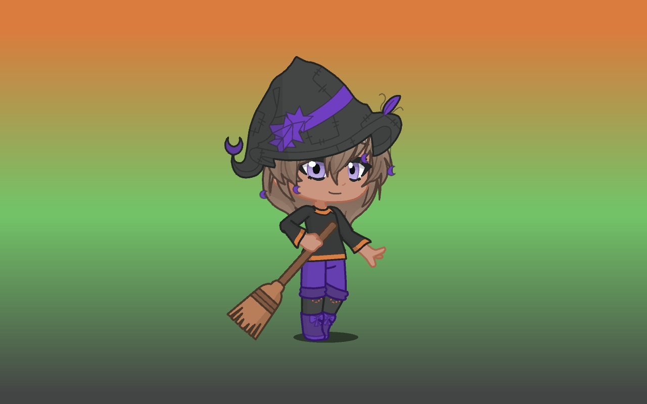 Paulina the witch in training