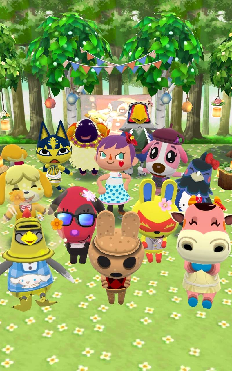 Thank you photo from Animal Crossing Pocket Camp