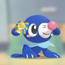 Commemorative Brooch Popplio