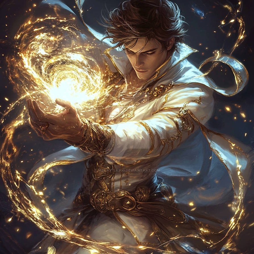 Merlin doing magic by malaysia300 on DeviantArt