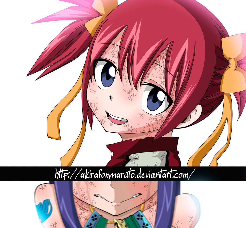 Fairy Tail 476 Wendy And Sherria By Akirafoxynaruto On Deviantart