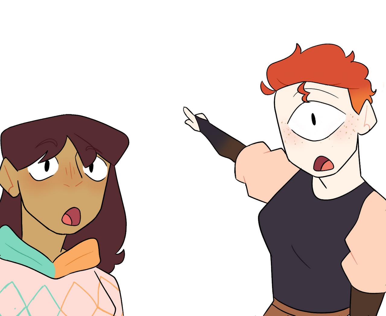 Wojack Incell Pointing Wojack Meme of My Oc's by InvaderStudios on DeviantArt