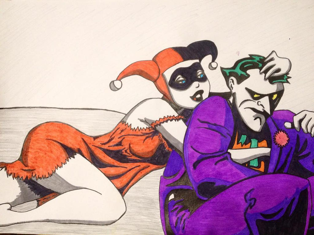 Harley Quinn And Joker Mad Love By Lizko Ksara On Deviantart