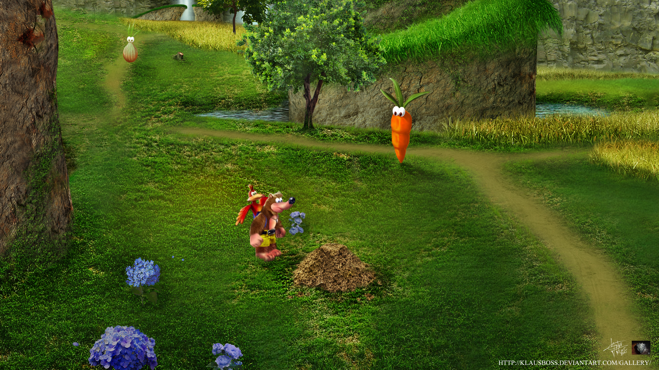 Banjo-Kazooie - Detonado PT-BR Pt. 01 - Spiral Mountain
