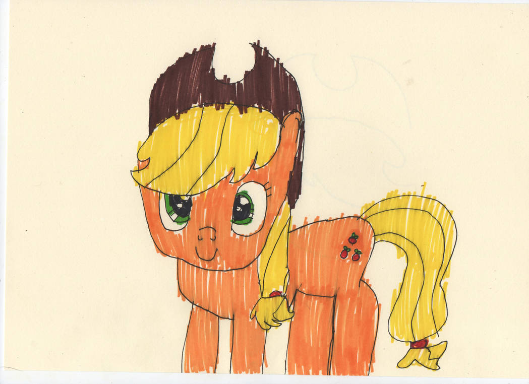 Applejack by SlainetheArtist on DeviantArt