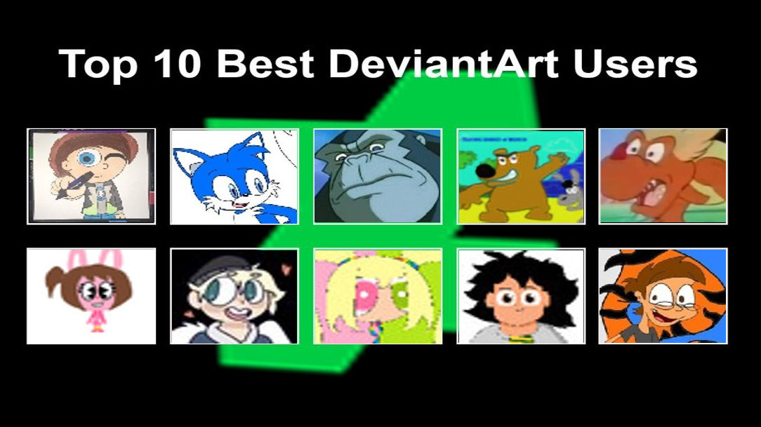 Top 10 Best DeviantArt Users by SlainetheArtist on DeviantArt