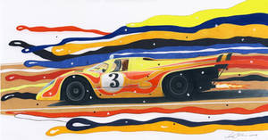 Psychedelic Porsche 917