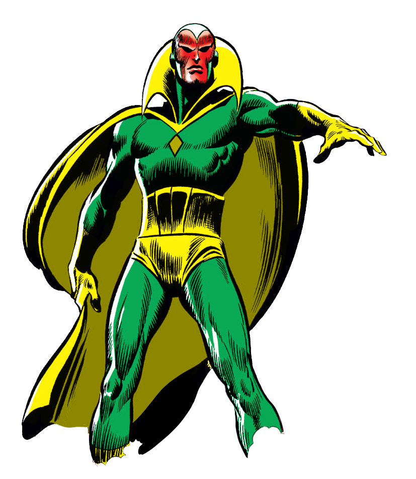 Vision Comic Style Vision | Comic PNG by thatKONNORguy on DeviantArt