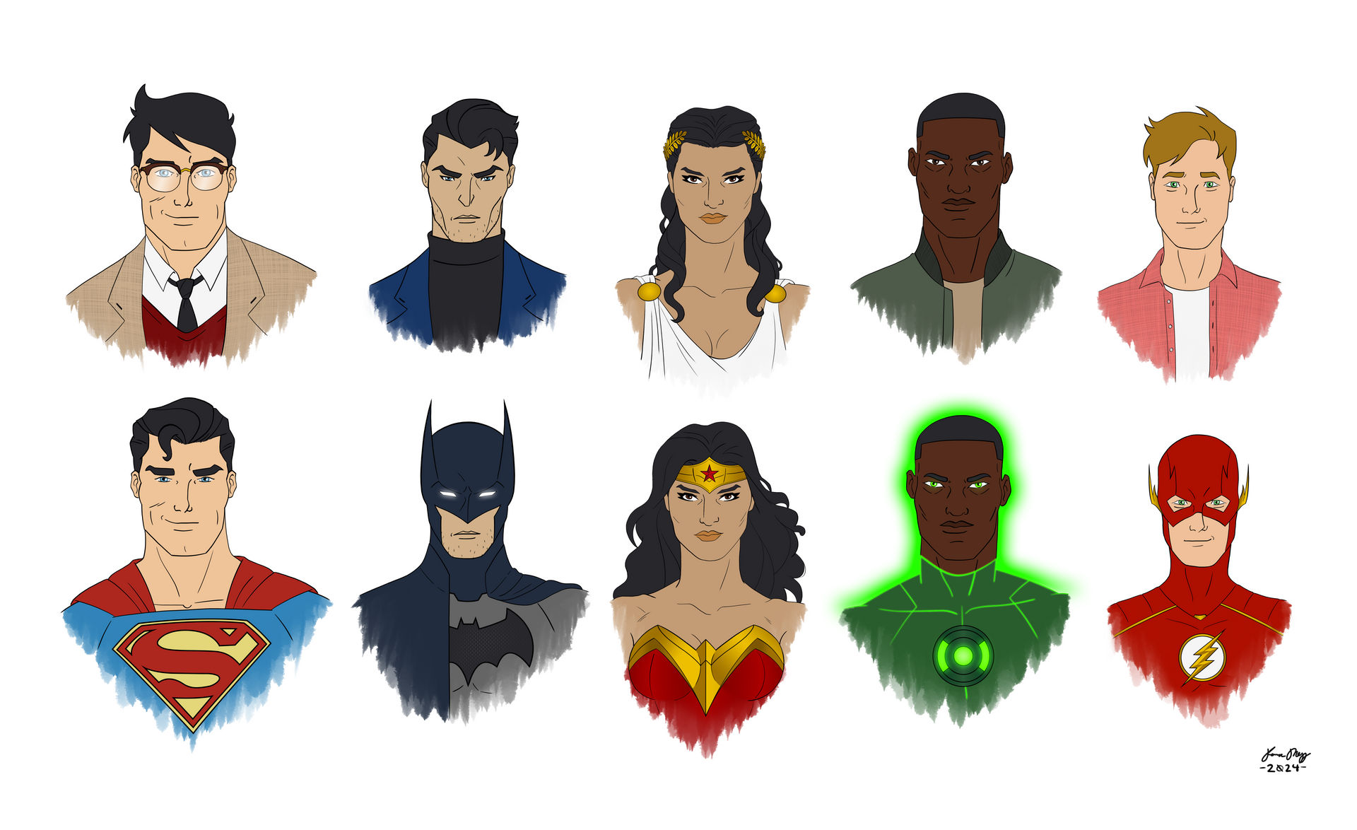 Random Comic Character DC | Portraits by thatKONNORguy on DeviantArt