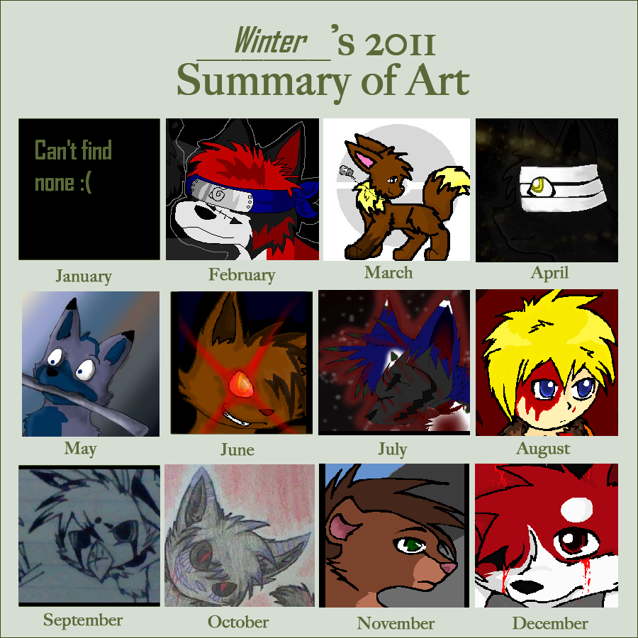 Winter's Art Summary 2011