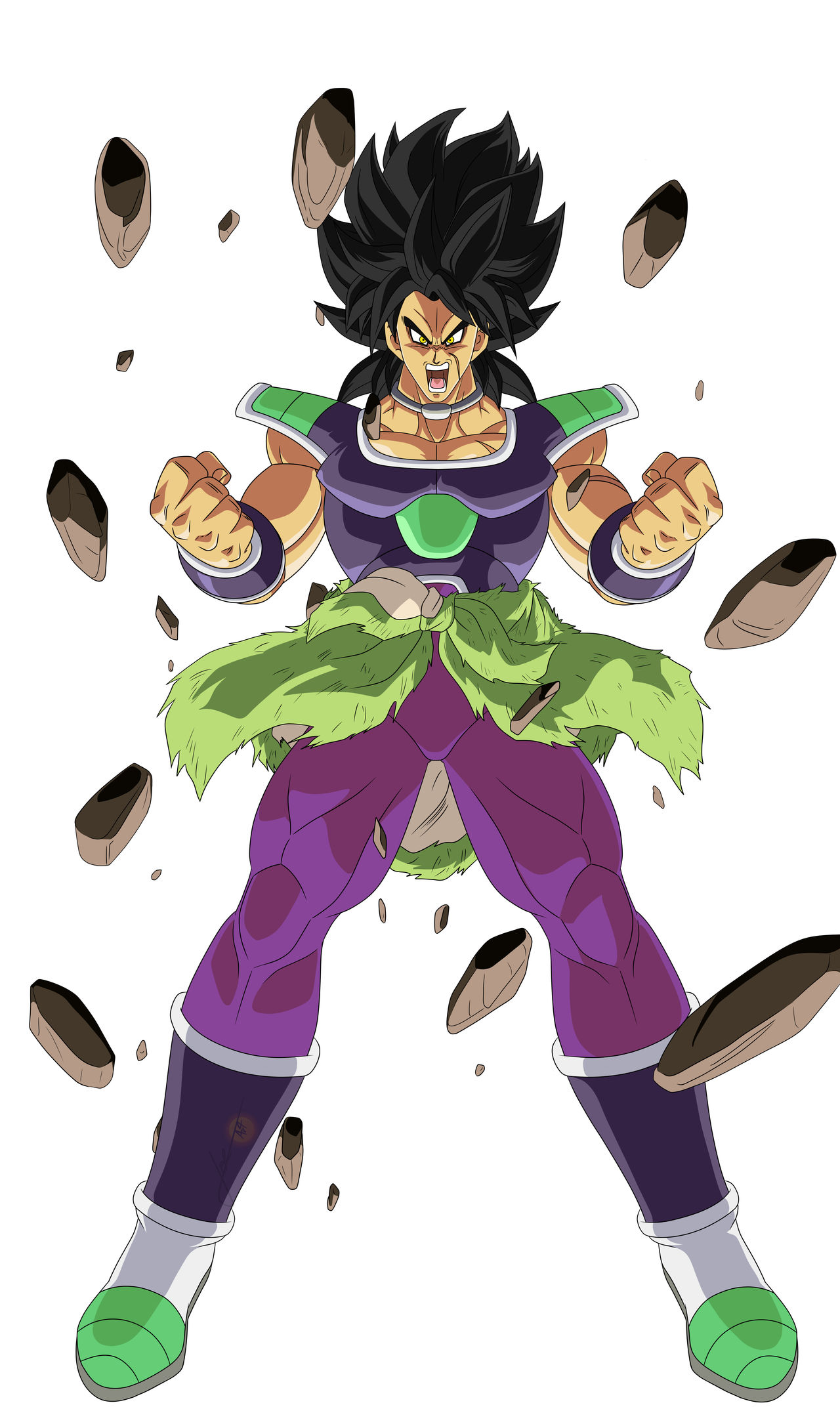 Broly Rage Form by Joe-8 on DeviantArt