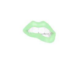 Minty lips