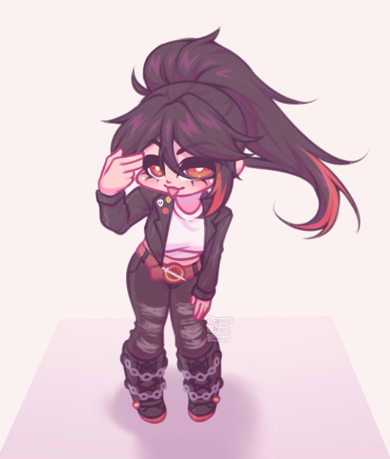 Rocky Girl by Kyuu-ChanDesu on DeviantArt