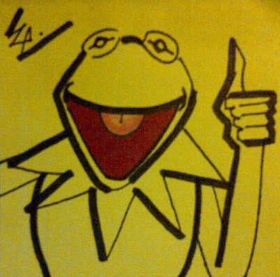 Kermit Post-It