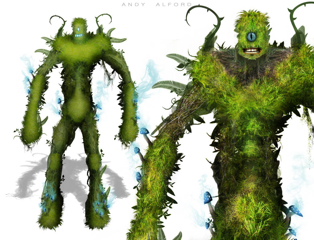 Tree Creature concept. by AndyAlford on DeviantArt