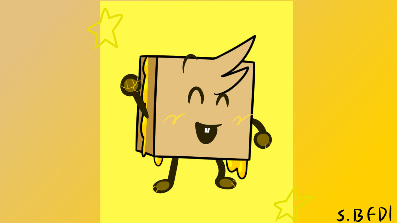 Cheese Oc Grilled Cheese (OC suggestion) by SmithyBFDI on DeviantArt