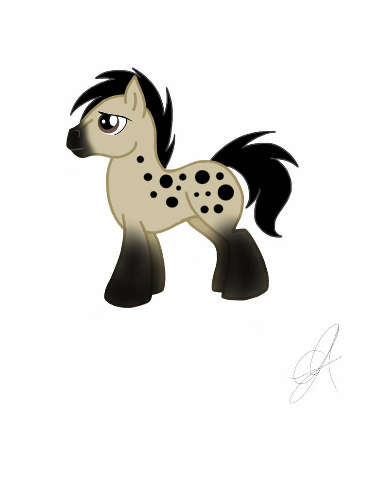 Primitive pony stallion 2 by PoshPegasus on DeviantArt