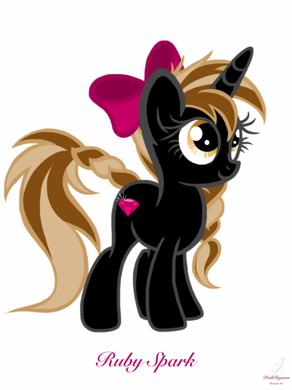 MLP Ruby Spark by PoshPegasus on DeviantArt