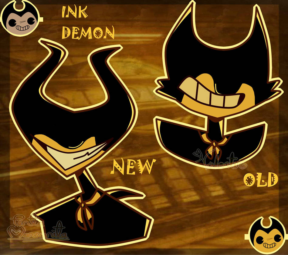 OLD INK DEMON VS NEW INK DEMON-BATDR FANART by PintaManzanita on DeviantArt