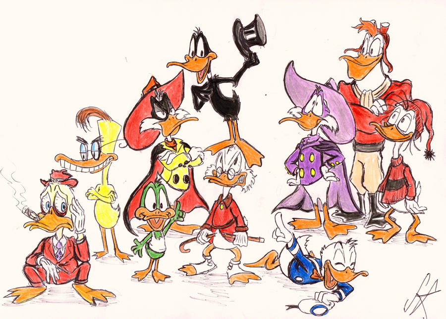 The Greatest Ducks of all time ! by devilkais on DeviantArt