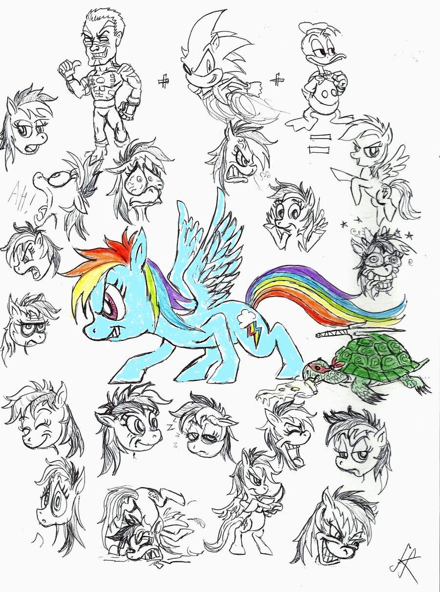 My take on Rainbow Dash