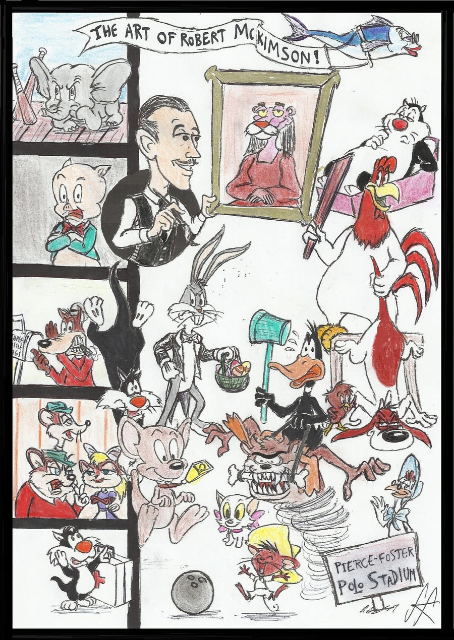 You Dirty Devil - Looney Tunes Art By Robert McKimson – Disney Art On Main  Street