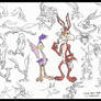 My take on Wile E Coyote and Road Runner