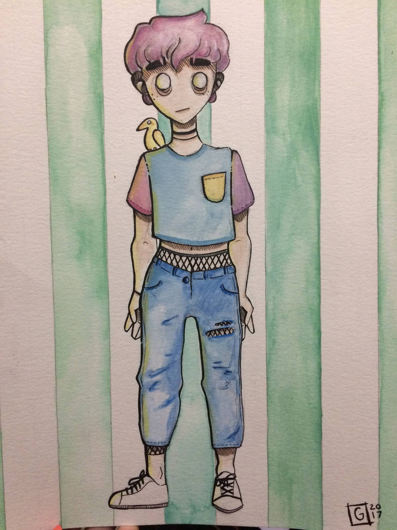 Reed - watercolour by Devils-Goldfish on DeviantArt