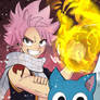 Natsu and Happy