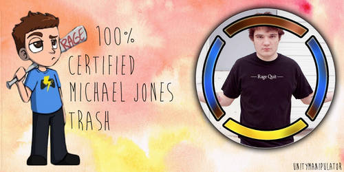 100% Certified Michael Jones Trash Header