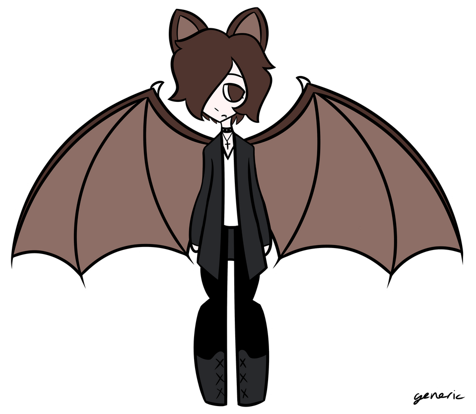 vampire bat by genericTrashcan on DeviantArt