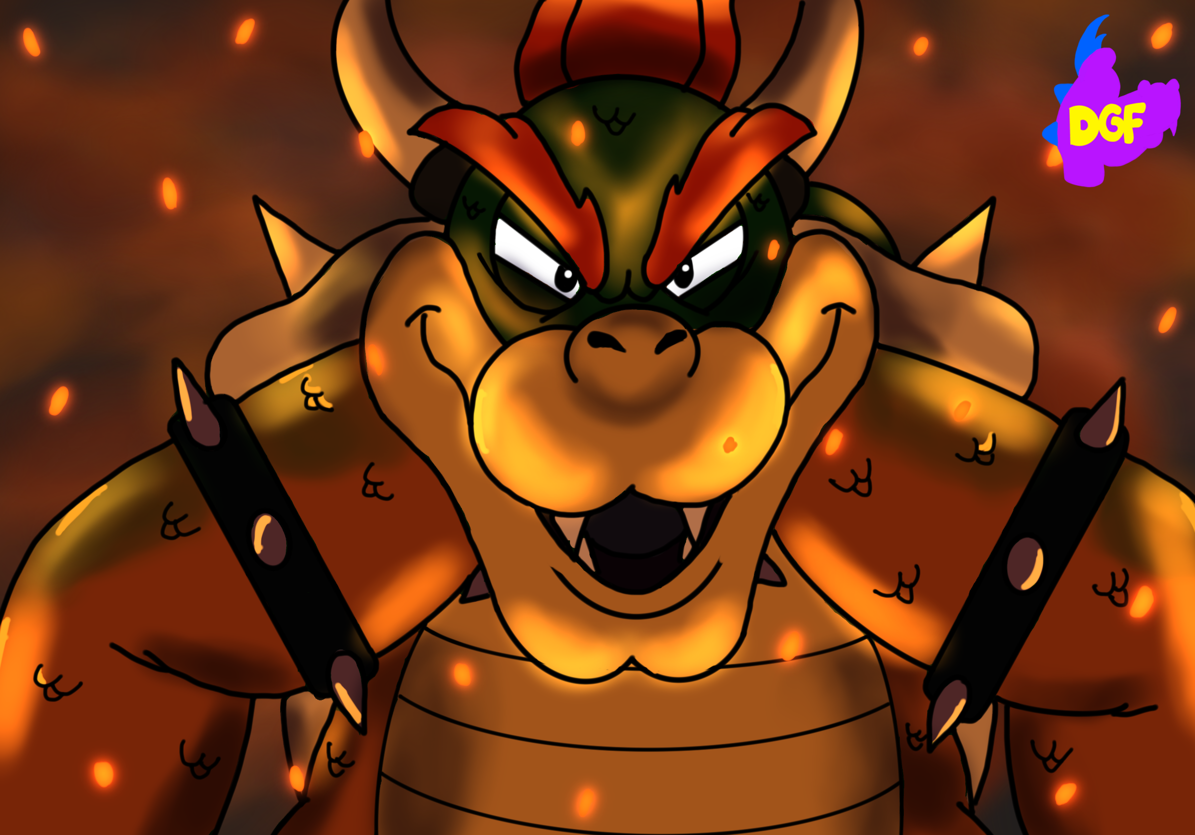 Super Mario Movie - Bowser Redraw by NoahtheArtWizard2001 on