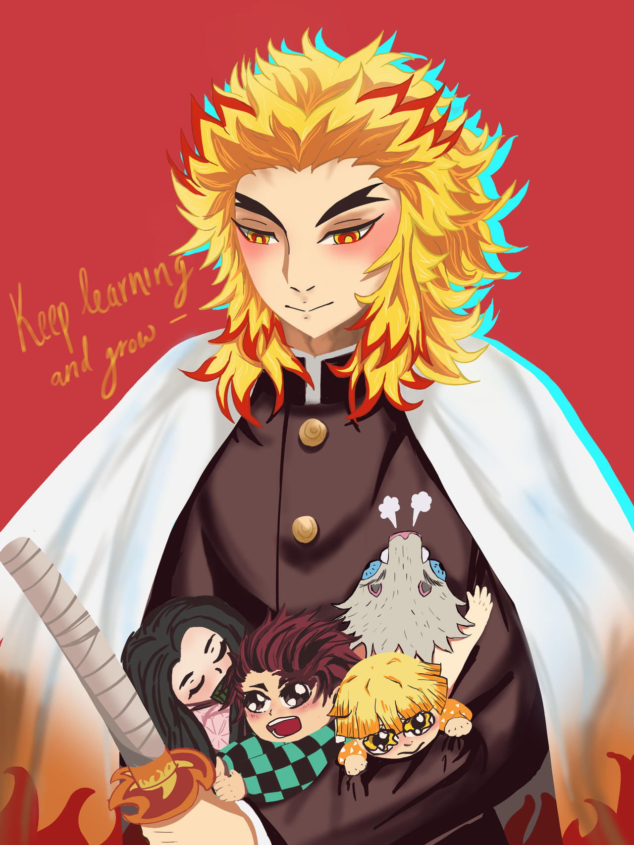 Rengoku Tribute by Mango-esteem on DeviantArt