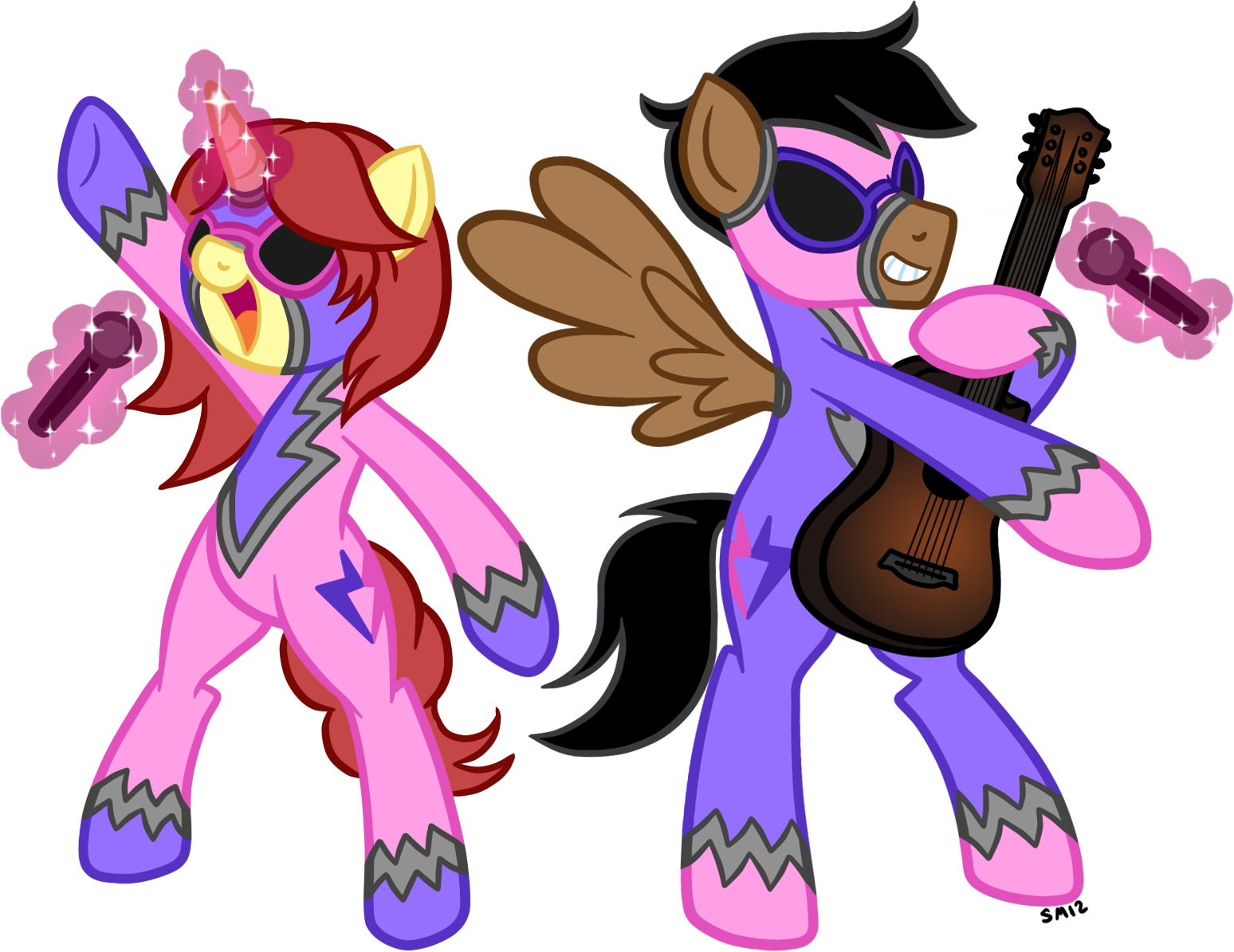 Commission: Electric Pegasisters