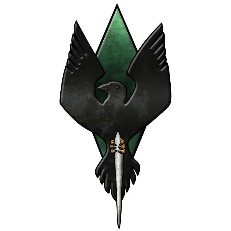 Battletech Snow Raven badge pin