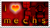 I love mechs stamp by Punakettu