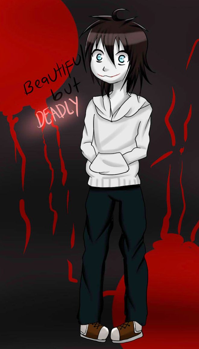 Jeff the killer-chan, AI Anime Girls as Creepypasta Images