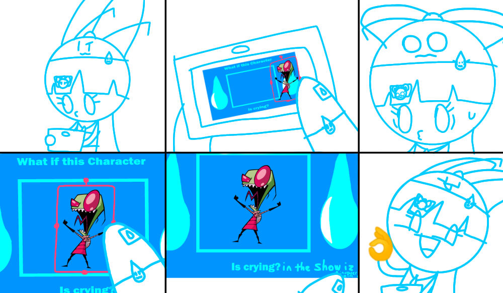 Invaders Crying what if zim was crying in the show invader zim???? by nisanurr2011 on ...