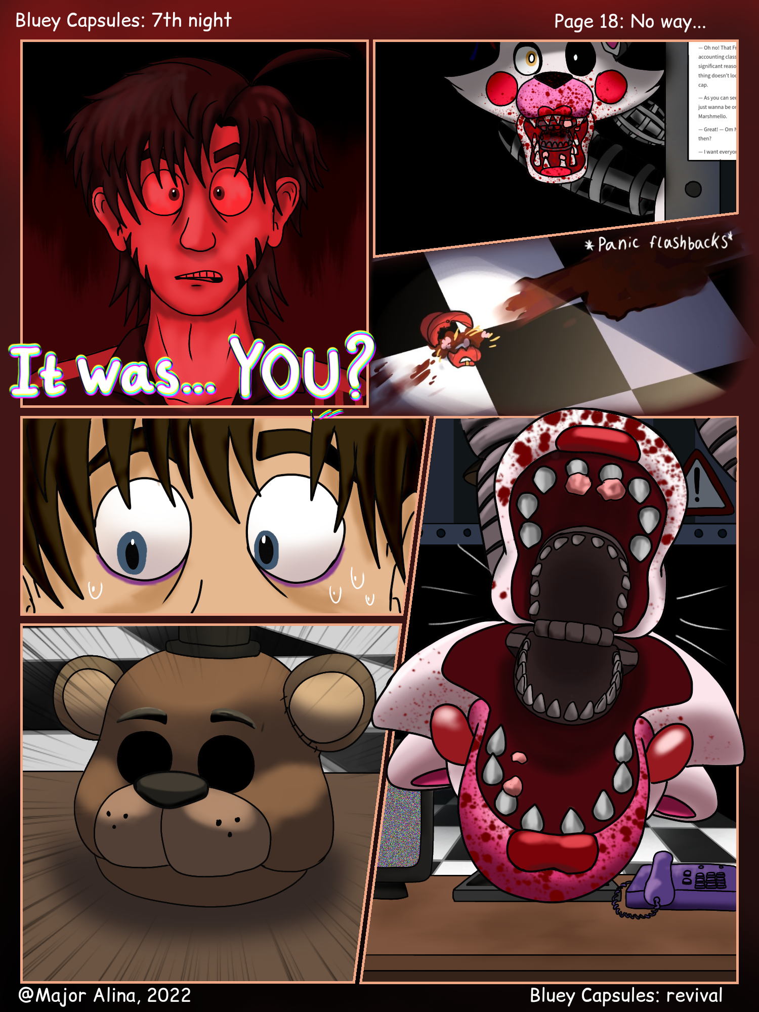 It was you? (Gore warning) by MajorAlina on DeviantArt