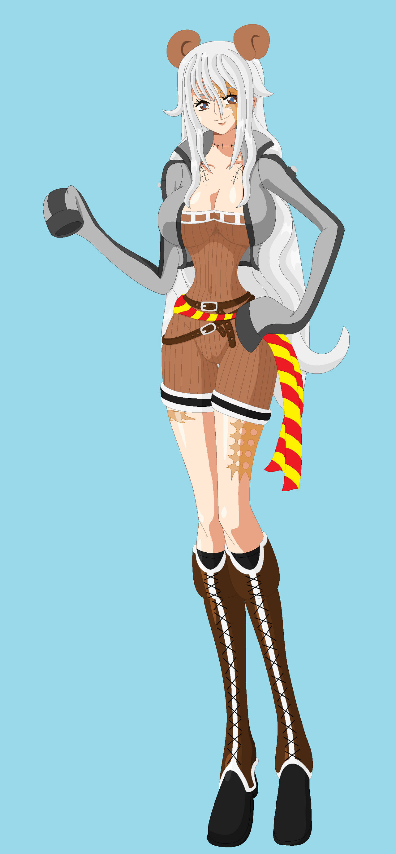 Merry Going human form by suupor on DeviantArt