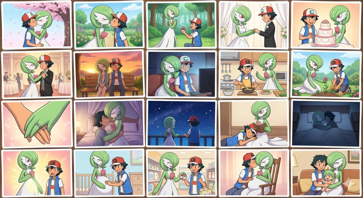 Ash Ketchum and his Gardevoir by Darius343 on DeviantArt