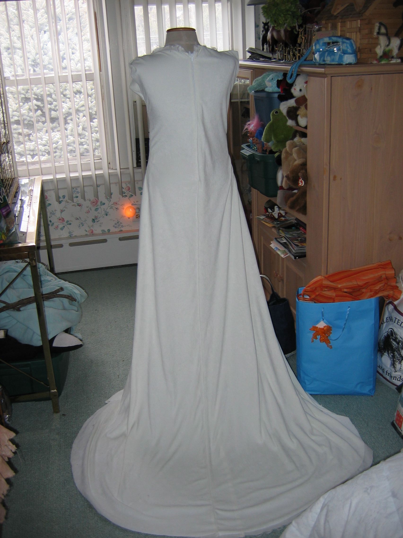 Eowyn's gown - in progress